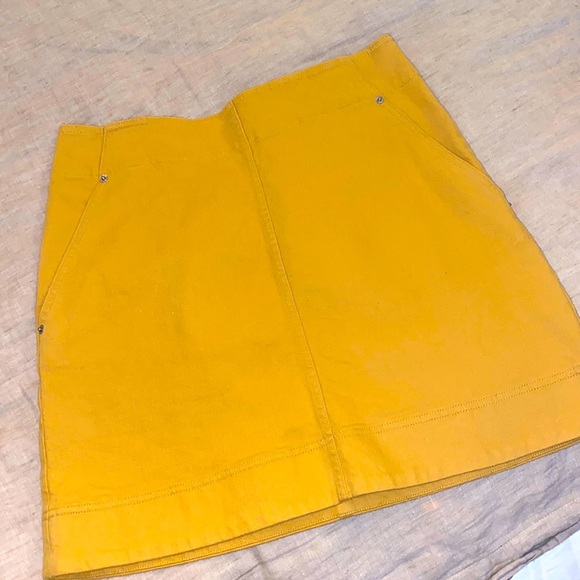 Mustard Yellow skirt from club Monaco - Picture 1 of 3